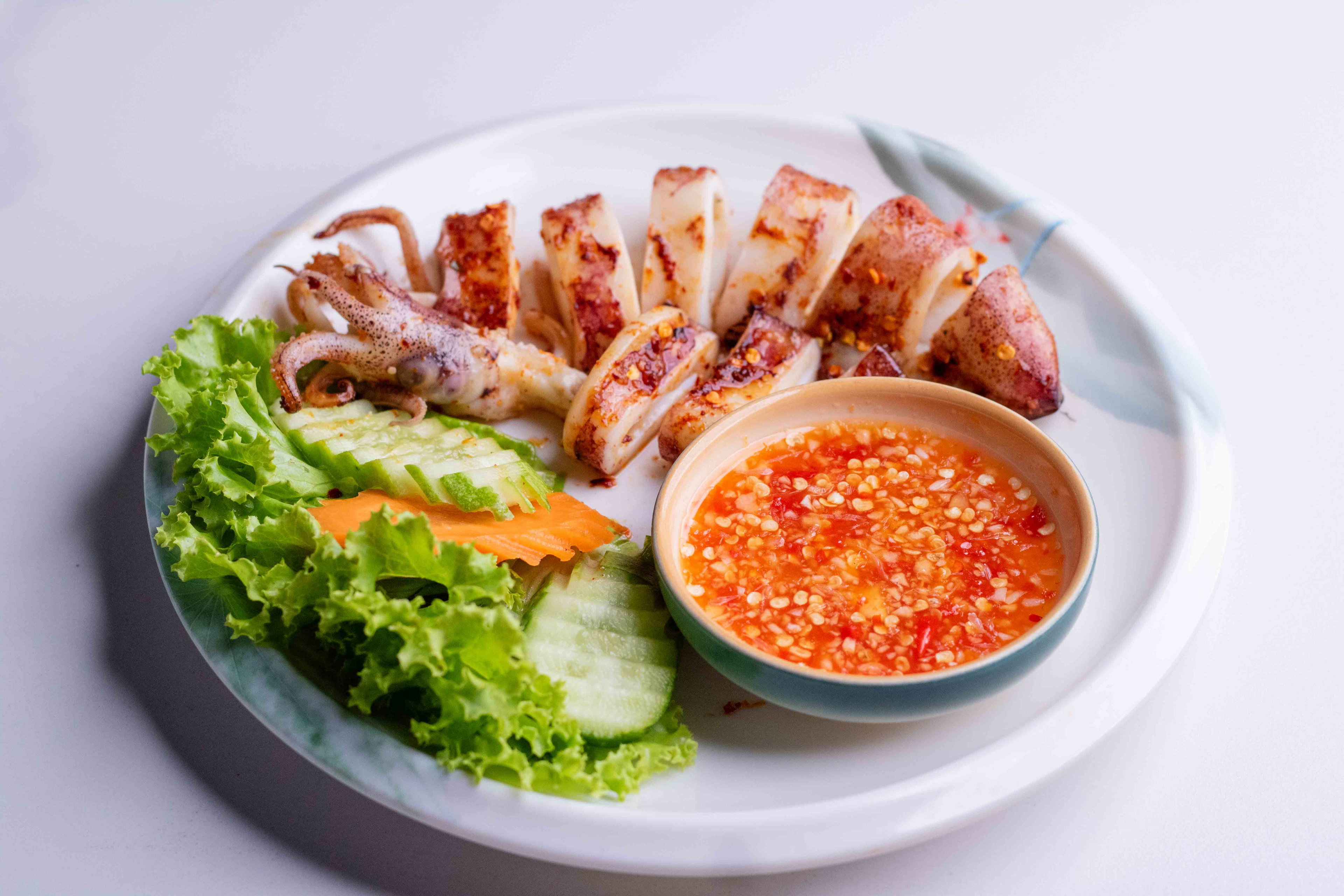 មឹកអាំងអំបិលម្ទេស 200g