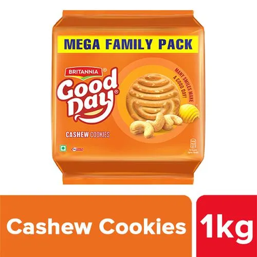 Britannia Good Day - Cashew Cookies, 1 kg_0