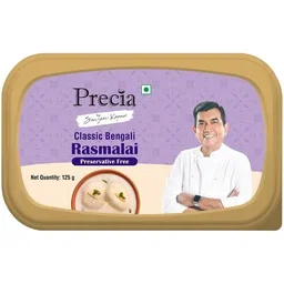 Precia Classic Bengali Rasmalai, 125 g Sweets