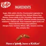 Nestle Kitkat Minis, Chocolate Coated Wafer Bar, Share Bag, 126 g (18 pcs x 7 g Each)_4