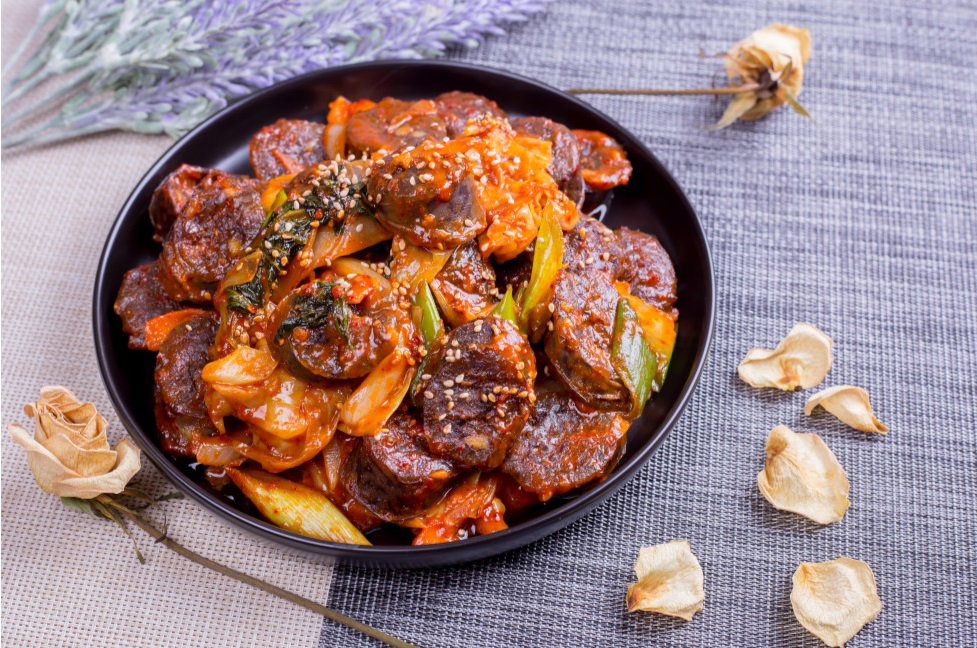 Stir-fried Sundae (Sundae 400g, 2~3 servings)