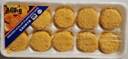 breaded scallop flavoured cake