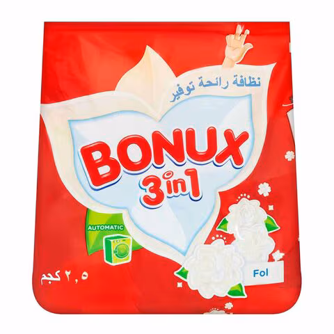 Bonux Automatic Detergent Fol – 2.5 Kg