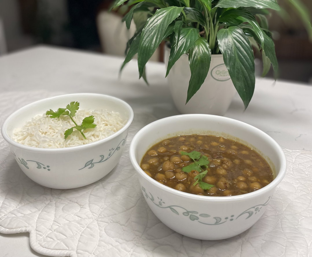 Chickpeas and Basmati Rice
