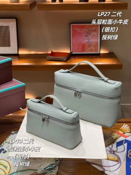 Mini Vanity Bag 19cm in Togo Leather 