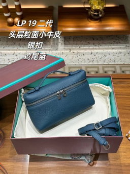 Mini Vanity Bag 19cm in Togo Leather 