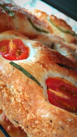 Rosemary & Tomato Focaccia 