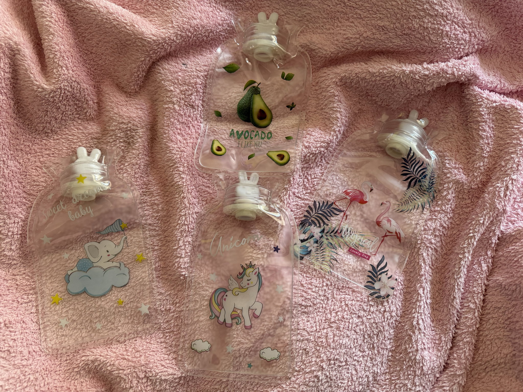 Mini Transparent Hot Water bottle _2