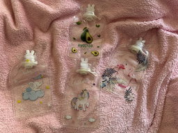 Mini Transparent Hot Water bottle 