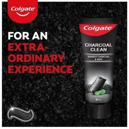 Colgate Charcoal Clean Gel Toothpaste - Bamboo Charcoal & Mint, (2 x 120g) (Saver Pack)