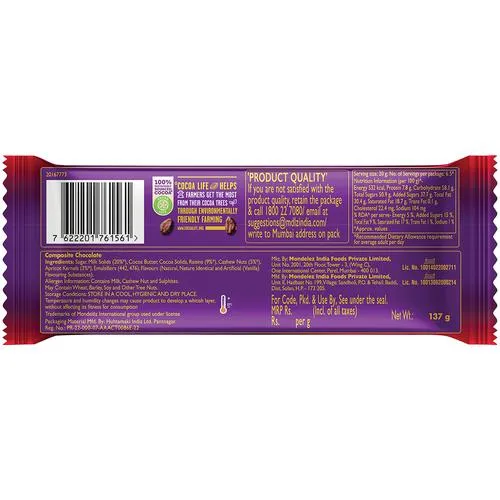 Cadbury Dairy Milk Silk Fruit & Nut Chocolate Bar, 3 x 137 g Multipack_1