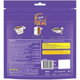 Cadbury Gems Minis Chocolate Home Treats Pack, 3 x 126.4 g Multipack