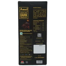 Amul Sugar Free Dark Chocolate, 150 g