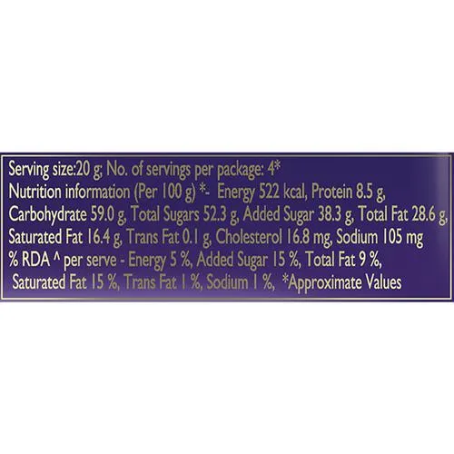 Cadbury Dairy Milk Fruit & Nut Chocolate Bar, 6 x 80 g Multipack_7