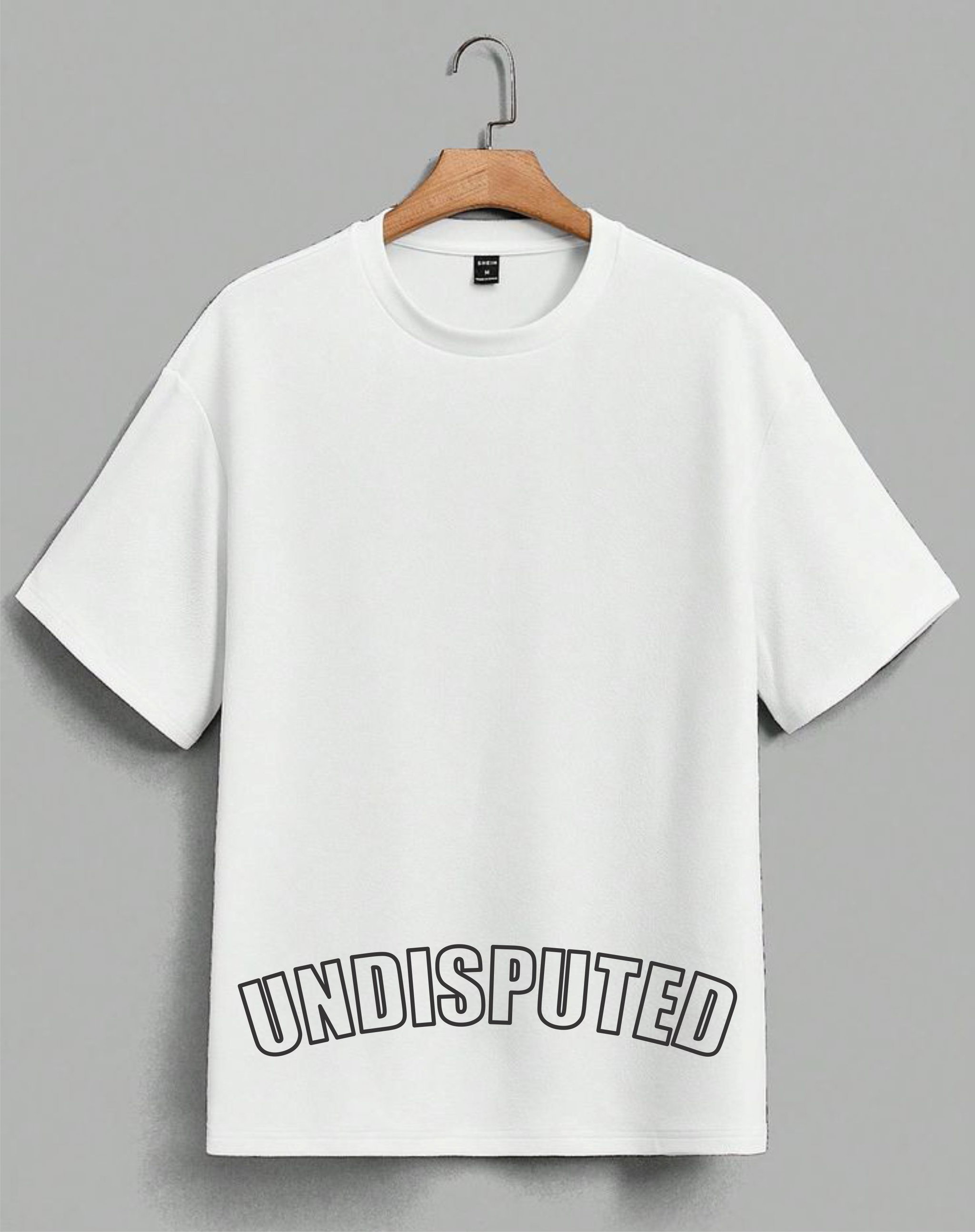 Undisputed Dappah Tshirt- White (horizontal placement)_0