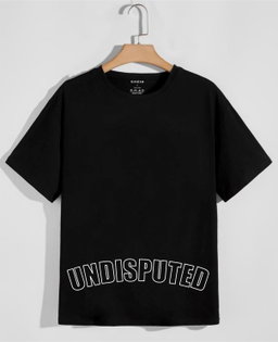 Undisputed Dappah Tshirt black (horizontal placement 