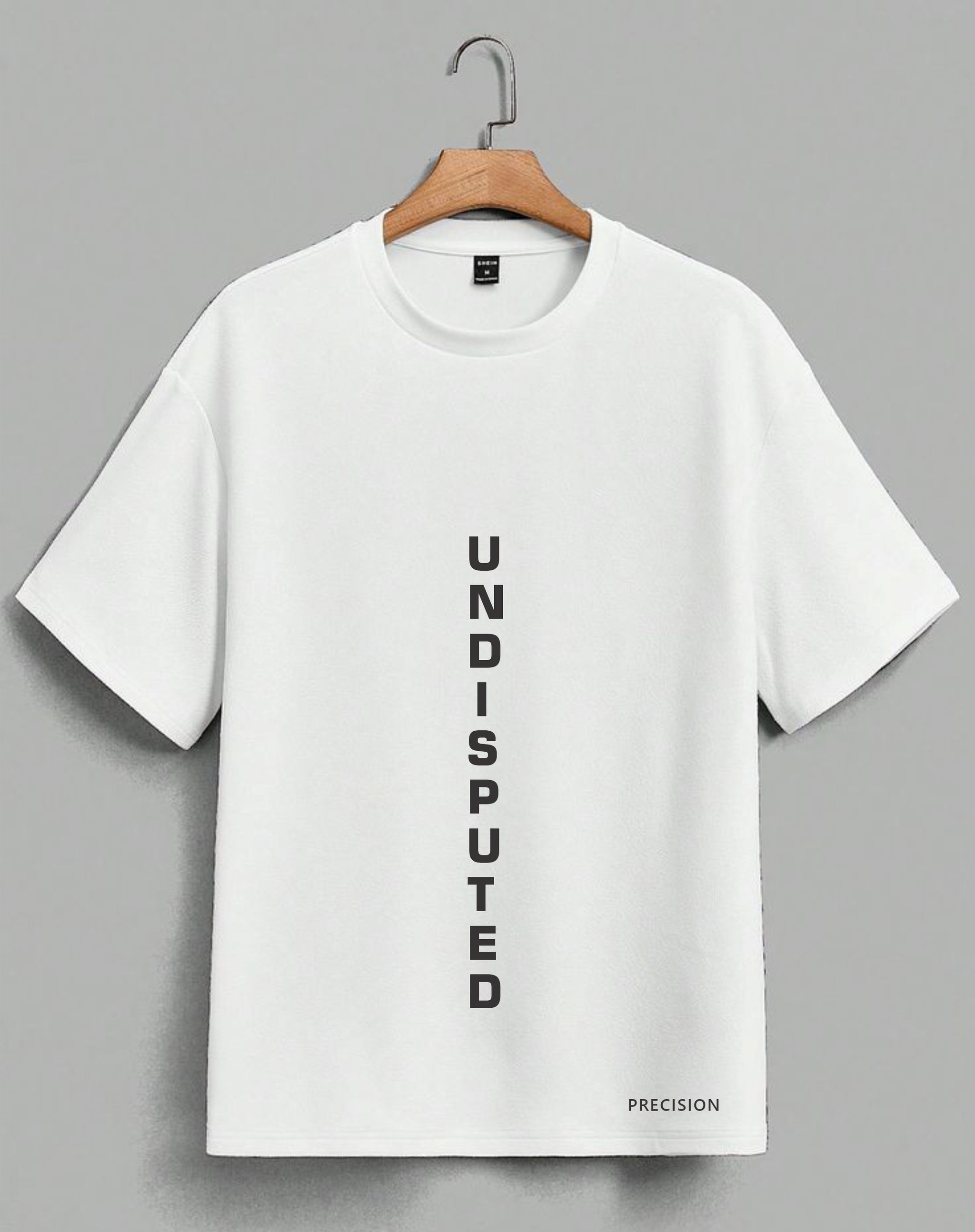 Undisputed Dappah Tshirt white (Vertical placement _0