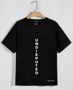 Undisputed Dappah Tshirt black  (Vertical placement 