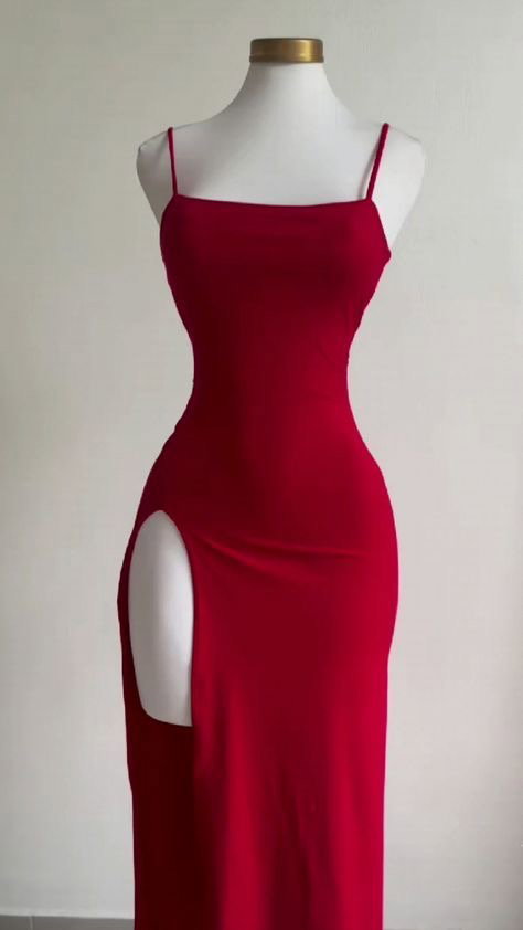 Body con dress red