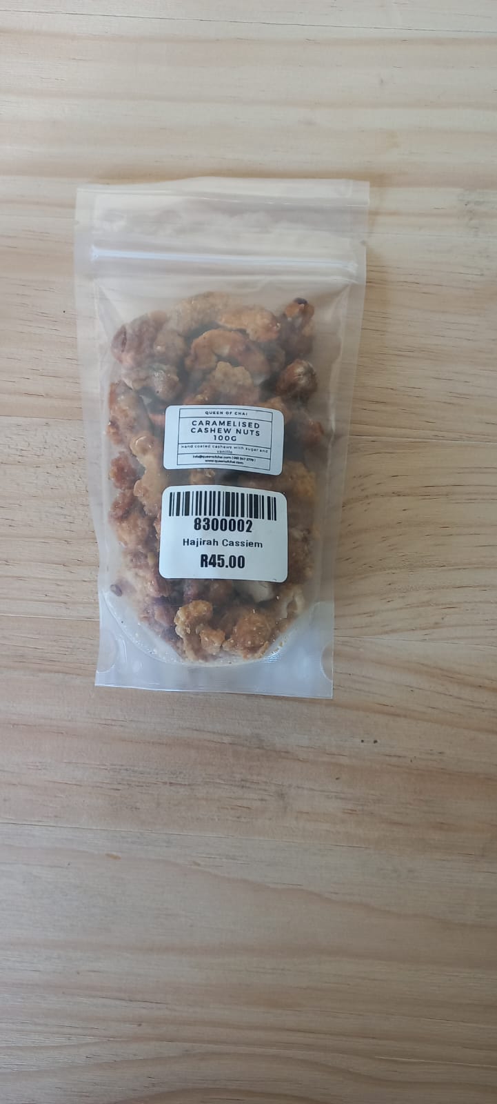 Caramel Cashews 100g