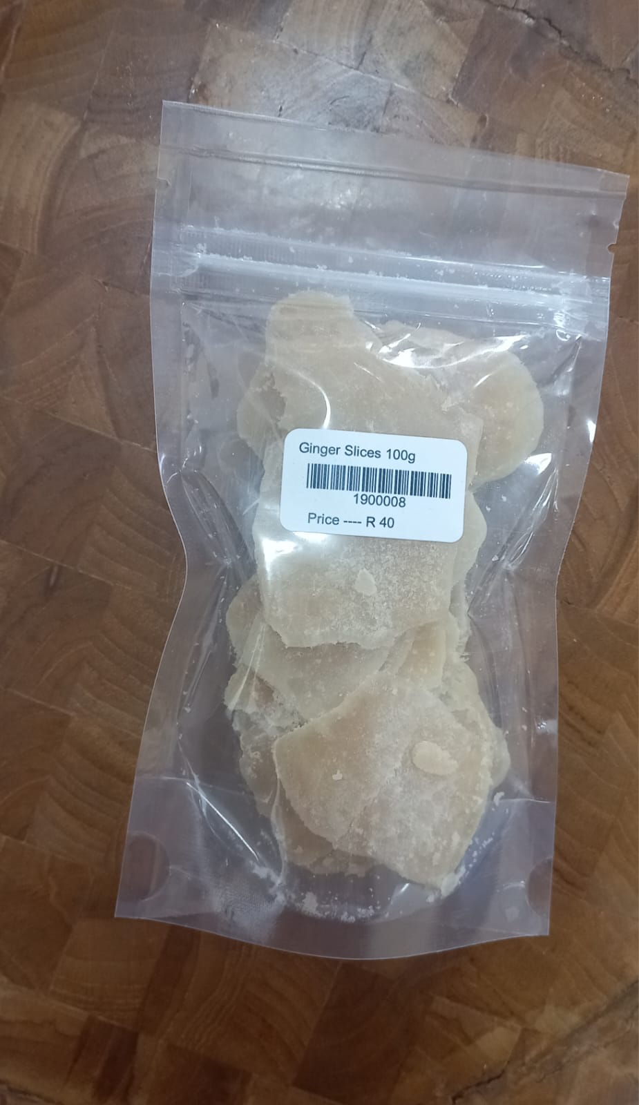 Glazed Ginger 100g