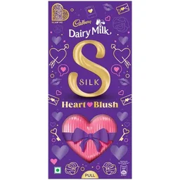Cadbury Dairy Milk Silk Heart Blush Chocolate Bar Gift Pack, 250 g