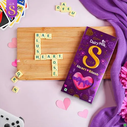 Cadbury Dairy Milk Silk Heart Blush Chocolate Bar Gift Pack, 250 g_6