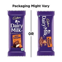 Cadbury Dairy Milk Roast Almond Chocolate Bar, 8 x 36 g Multipack