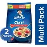 Quaker Oats Breakfast Cereal - Rich In Protein, Dietary Fibre, Nutritious, Easy To Cook, 2x1 Kg Multipack