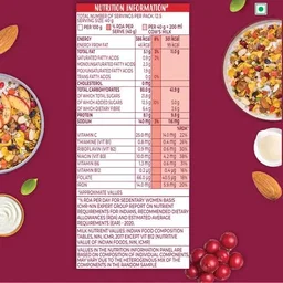 Kellogg's Muesli Fruit Nut & Seeds - 12 In 1 Power Breakfast, 750 g