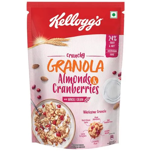 Kellogg's Crunchy Granola Almonds & Cranberries, 460 g