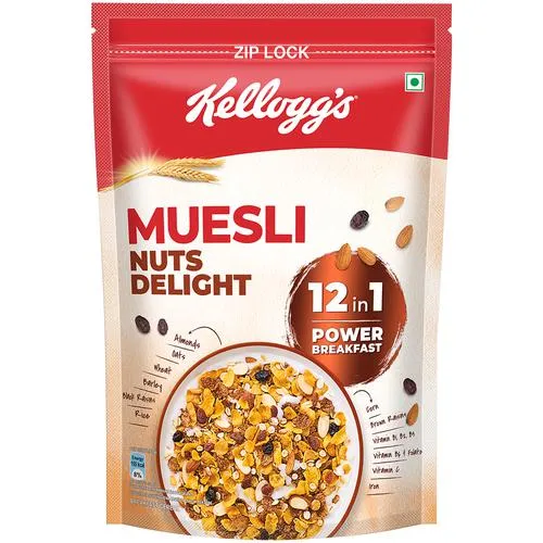 Kellogg's Muesli Nuts Delight - 12 In 1 Power Breakfast, 1 kg_0