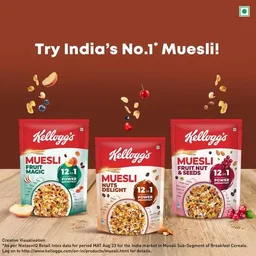 Kellogg's Muesli Nuts Delight - 12 In 1 Power Breakfast, 1 kg