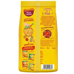 Saffola Oats - Tasty Evening Snack, Fibre Rich, Masala & Coriander, 500 g