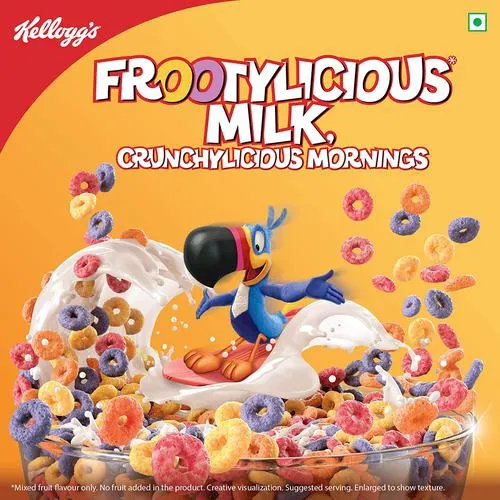 Kellogg's Froot Loops - Crunchy Multigrain Cereal, 2 x 285 g Multipack_2