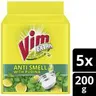 Vim Anti Smell Dishwash Bar Multipack, 200 g (Pack of 5)_5
