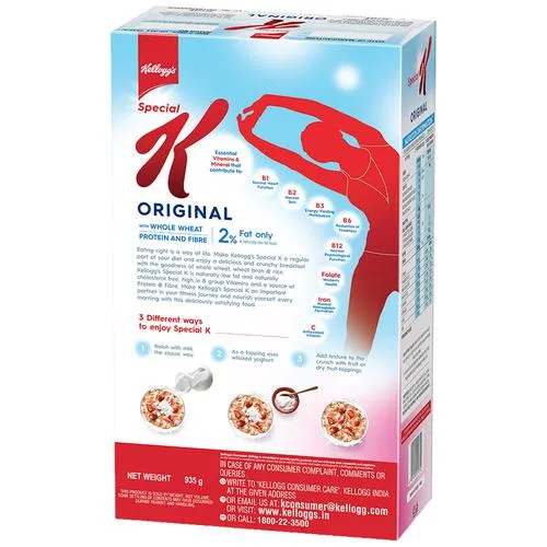 Kellogg's Original Special K - Low Fat, High In B Group Vitamins, Source Of Protein & Fibre, Breakfast Cereals, 935 g_1