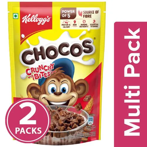 Kellogg's Chocos Crunchy Bites, 2x 375 g Multipack