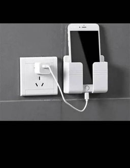 Wall phone holder