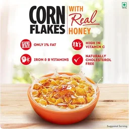 Kellogg's Corn Flakes - With Real Honey, 300 g