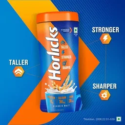 Horlicks Nutrition Drink - Classic Malt, 500 g Jar