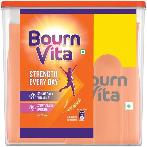 Cadbury Bournvita Chocolate Nutrition Drink, 750 g ((Pack of 2 Pouch) Container 1.5 kg)_0
