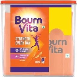 Cadbury Bournvita Chocolate Nutrition Drink, 750 g ((Pack of 2 Pouch) Container 1.5 kg)