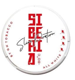 Siberia 80 All White Slim - 33 mg/g