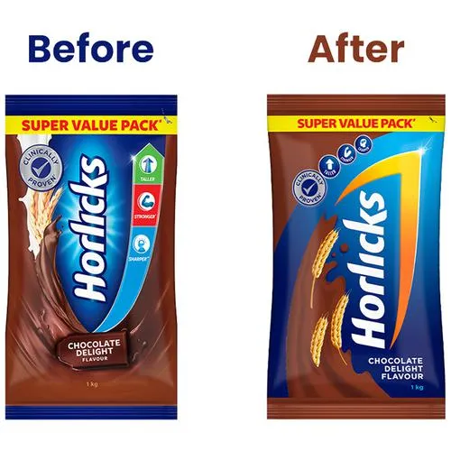 Horlicks Nutrition Drink - Chocolate, 1 kg Pouch_5
