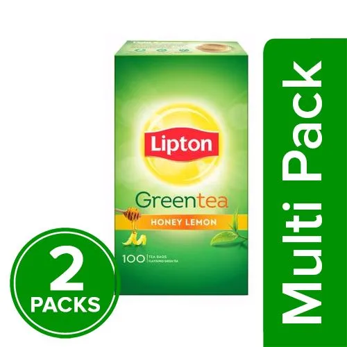 Lipton Green Tea - Honey Lemon, 2x100 pcs Multipack_0