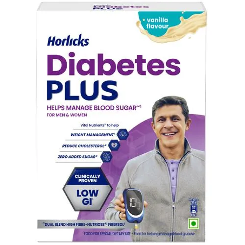 Horlicks Diabetes Plus - Vanilla Flavour, 400 g_1