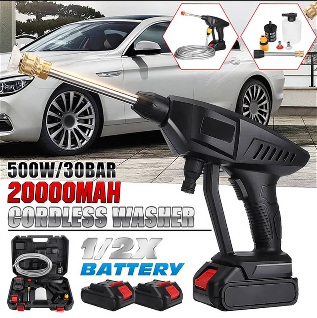 Pressure Pump Car Washer (Battery powered)_0