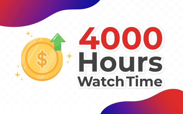 Premium 4000 YouTube Watch hour _0