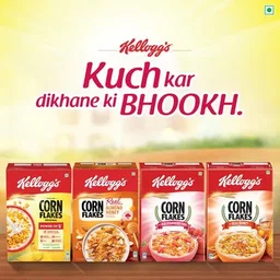 Kellogg's Corn Flakes With Real Strawberry Puree, 300 g